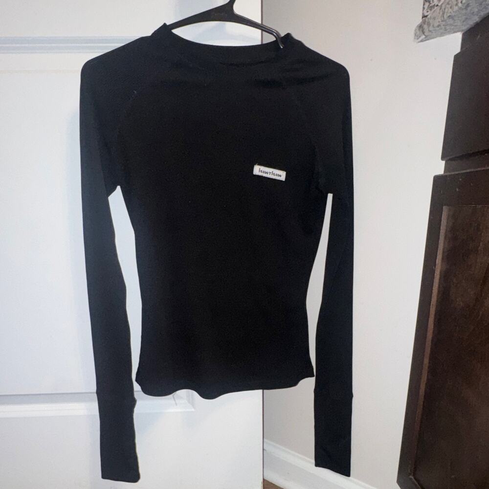 Hawthaw Black Long Sleeve Shirt Size Large